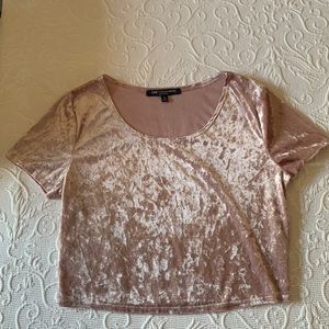 Crushed Velvet Top